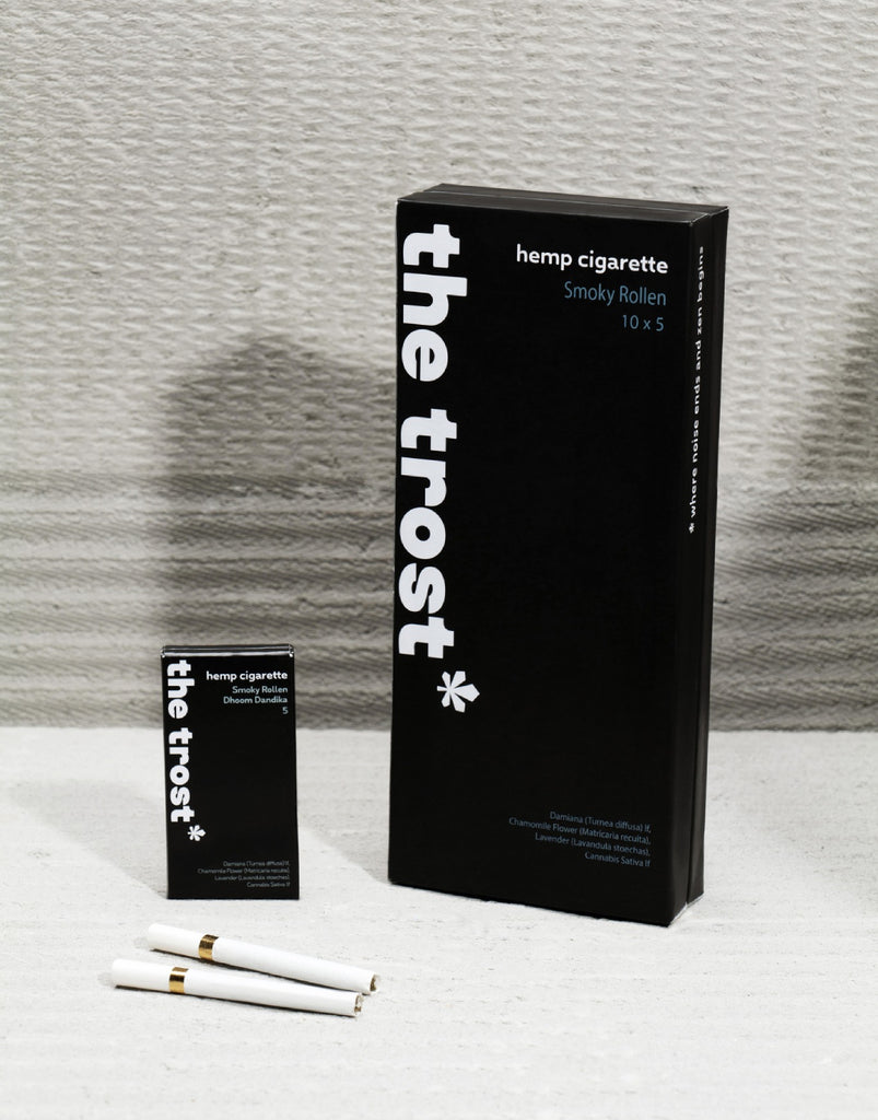 Hemp Herbal Cigarette - Smoky Rollen (10x5 pack)