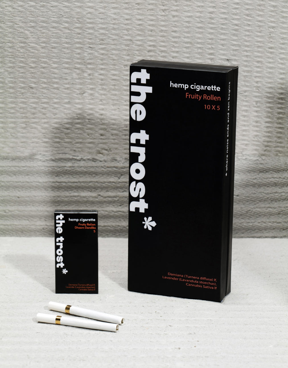 Hemp Herbal Cigarette - Fruity Rollen (10x5 pack)